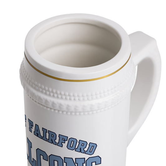USAFE Football Heritage Collection Beer Stein - RAF Fairford Falcons