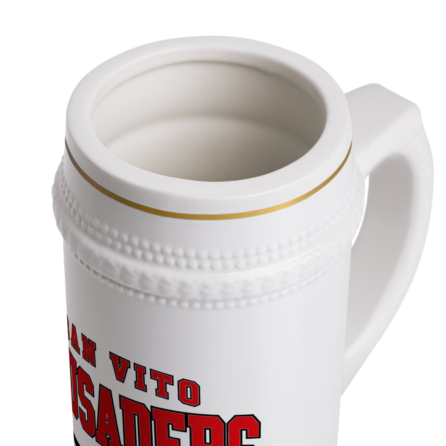 USAFE Football Heritage Collection Beer Stein - San Vito Air Station Crusaders