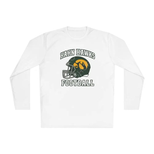 Hahn Hawks Football Long Sleeve Tee White / XS Long-sleeve