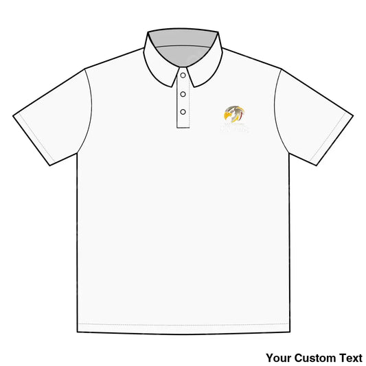 RAF Fairford Falcons Football Alumni Polo Shirt – Official Alumni Gear XS / White T-Shirt