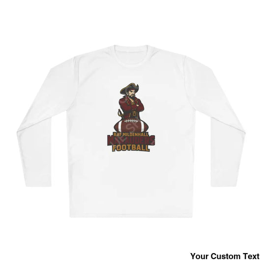 RAF Mildenhall Marauders Football Long Sleeve Tee White / XS Long-sleeve