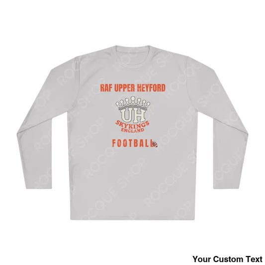RAF Upper Heyford Skykings ’UH’ Long Sleeve Tee Silver / XS Long-sleeve
