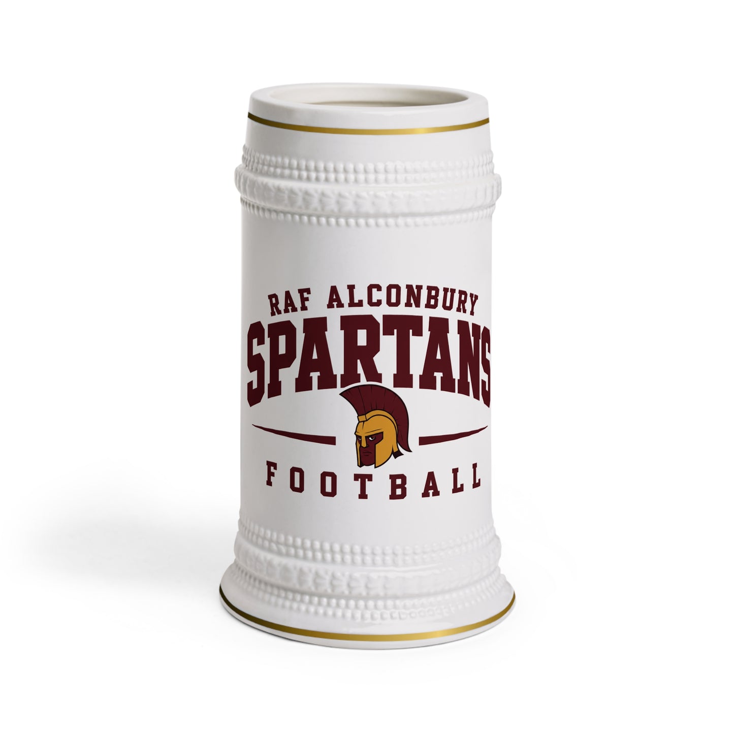 USAFE Football Heritage Collection Beer Stein - RAF Alconbury Spartans
