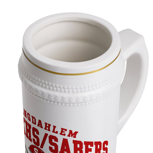 USAFE Football Heritage Collection Beer Stein - Spangdahlem Sheikhs/Sabers