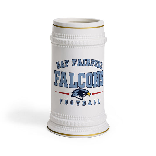 USAFE Football Heritage Collection Beer Stein - RAF Fairford Falcons
