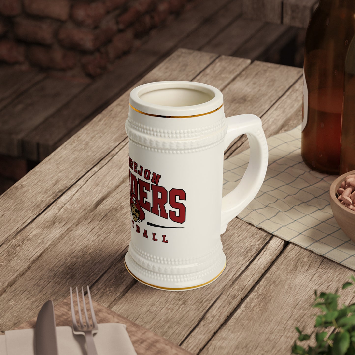 USAFE Football Heritage Collection Beer Stein - Torrejon Raiders