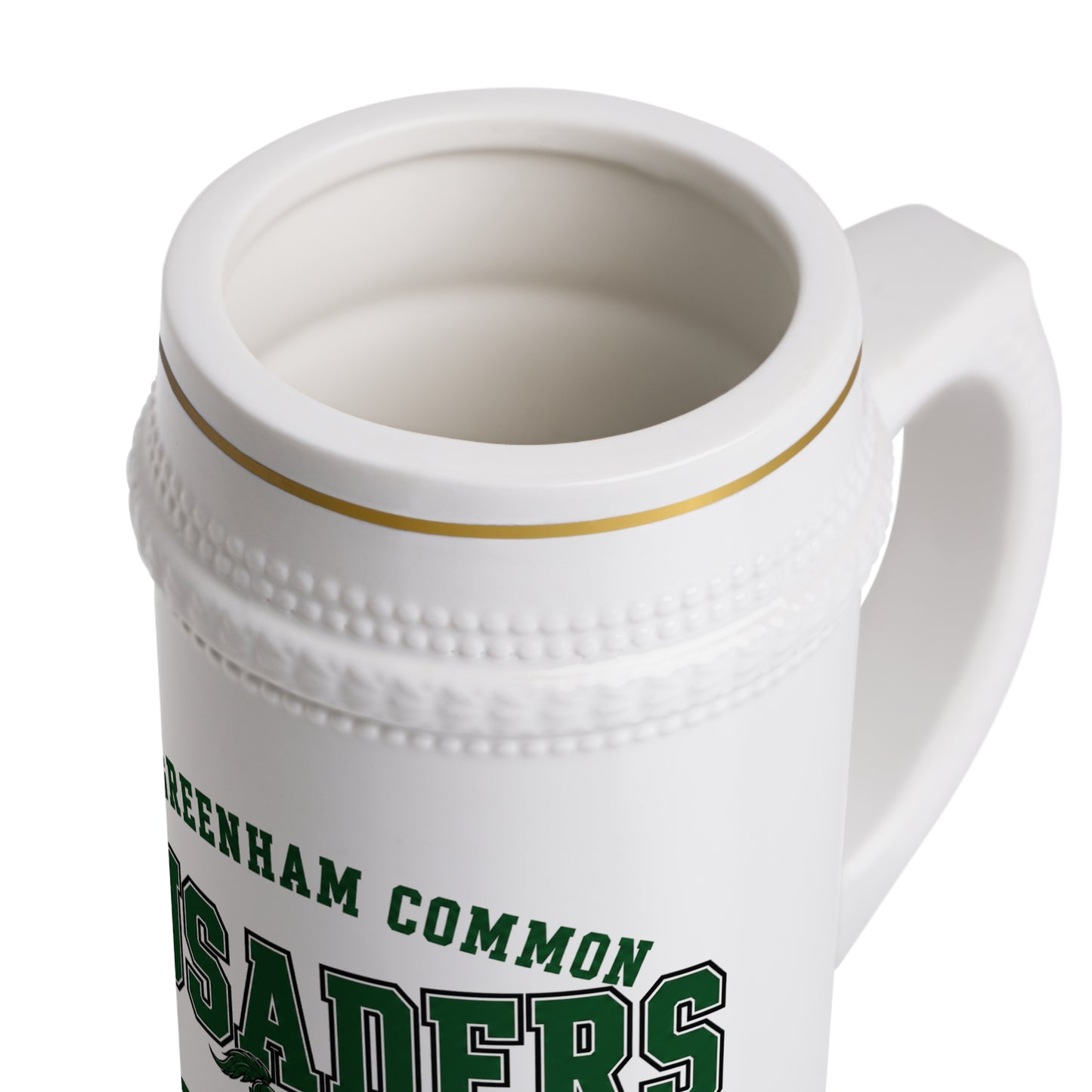 USAFE Football Heritage Collection Beer Stein - RAF Greenham Common Crusaders