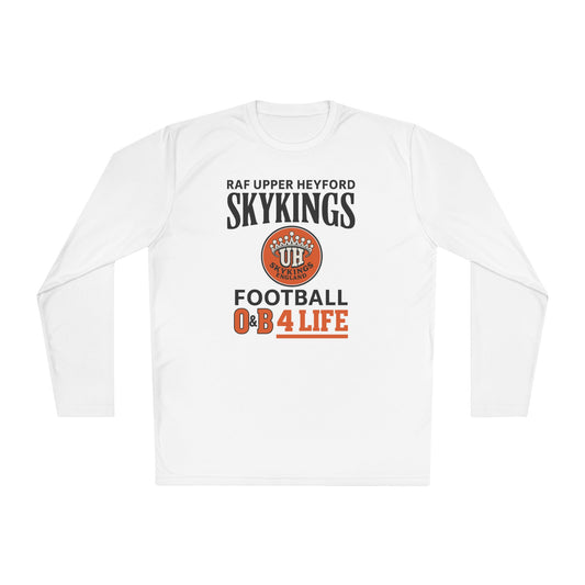 RAF Upper Heyford Skykings Long Sleeve Tee - White O&B4L