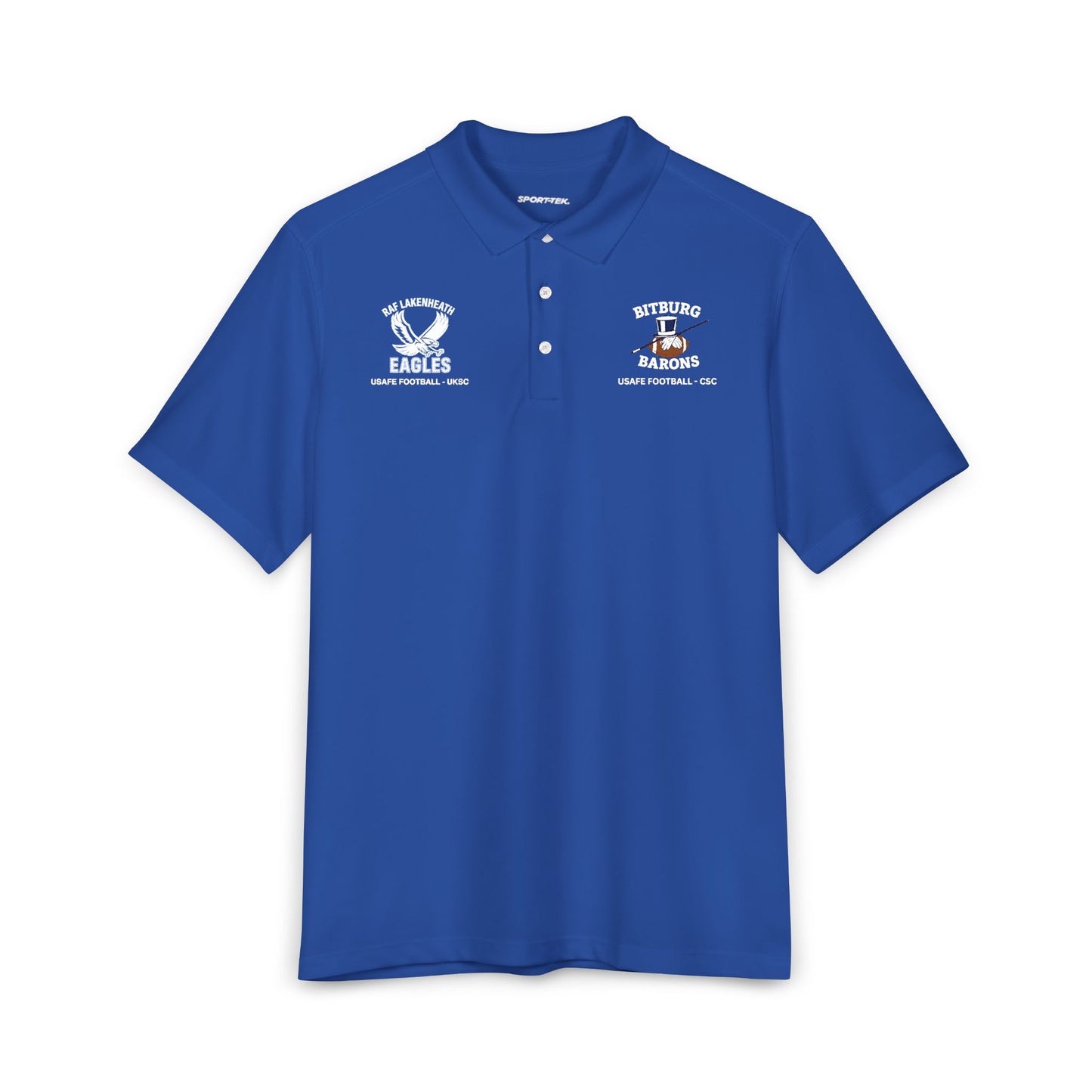 USAFE Dual Heritage Alumni Polo | RAF Lakenheath Eagles & Bitburg Barons