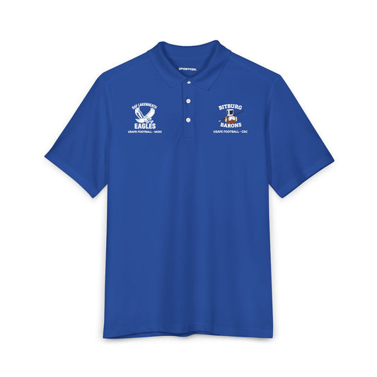 USAFE Dual Heritage Alumni Polo | RAF Lakenheath Eagles & Bitburg Barons
