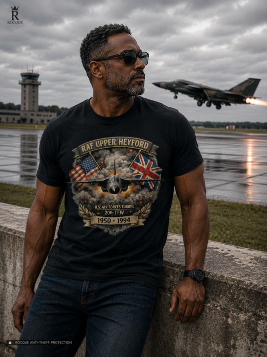 RAF Upper Heyford 1950–1994 Premium Heritage | USAFE 20th TFW F-111 Tee