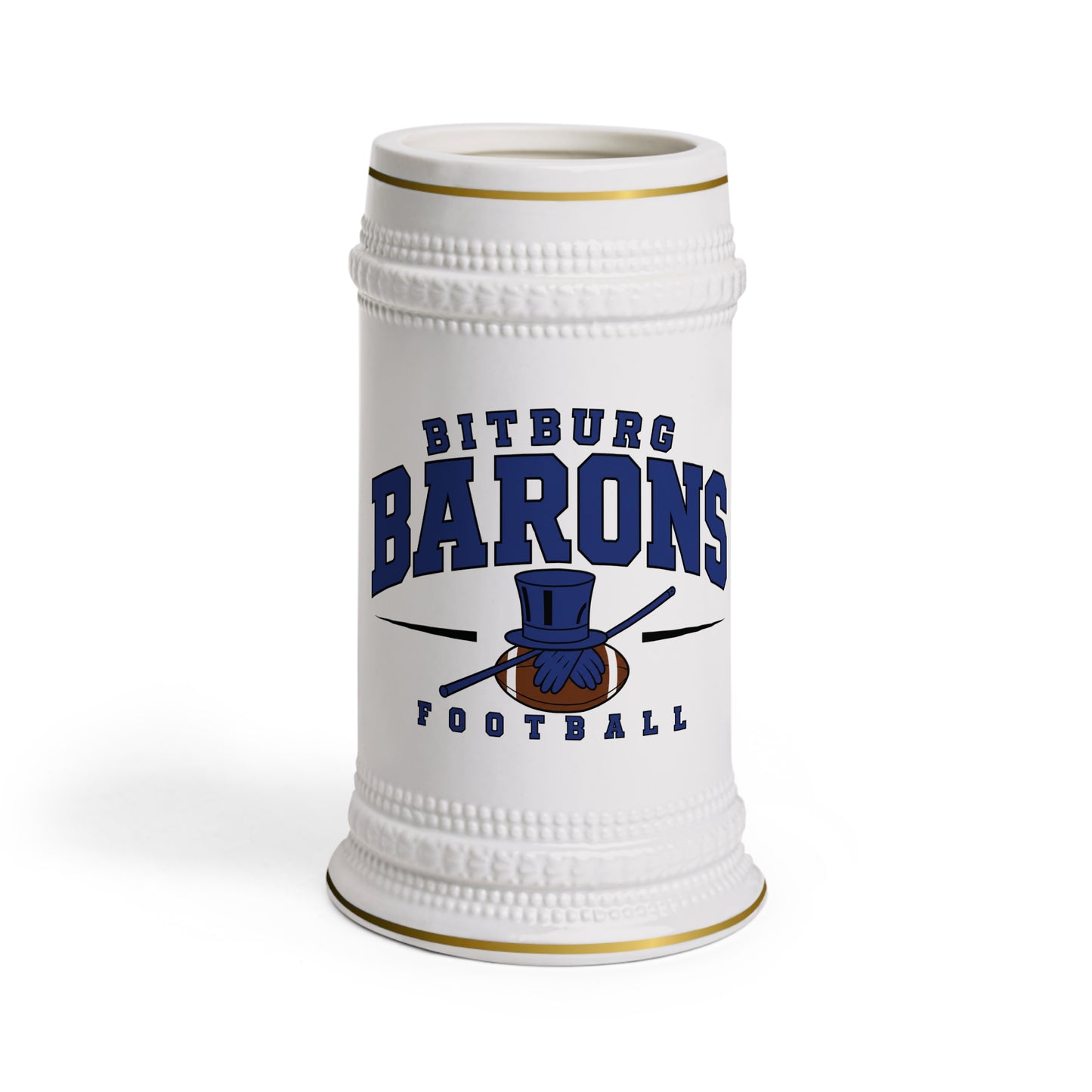 USAFE Football Heritage Collection Beer Stein — Bitburg Barons