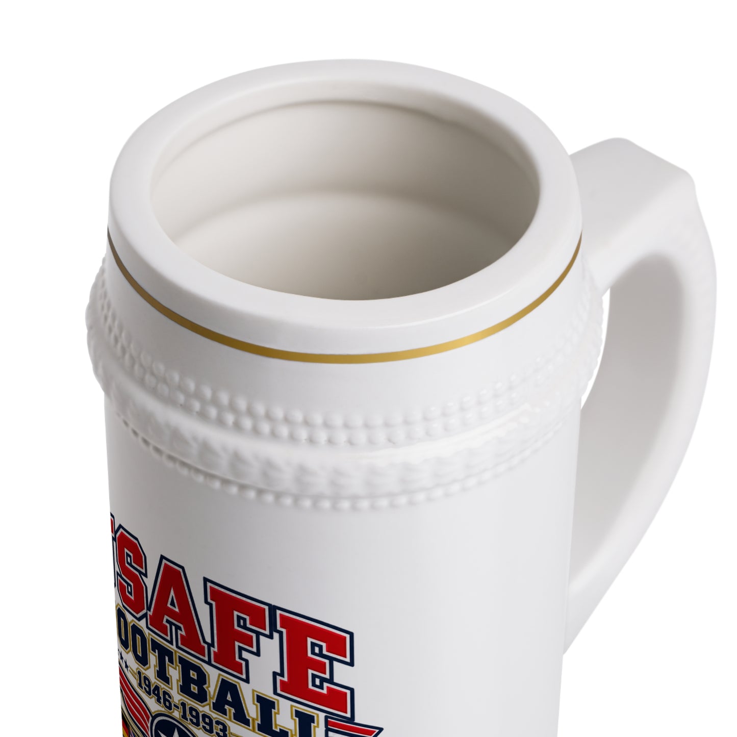 USAFE Football Beer Stein Mug — “Where Legends Were Made”