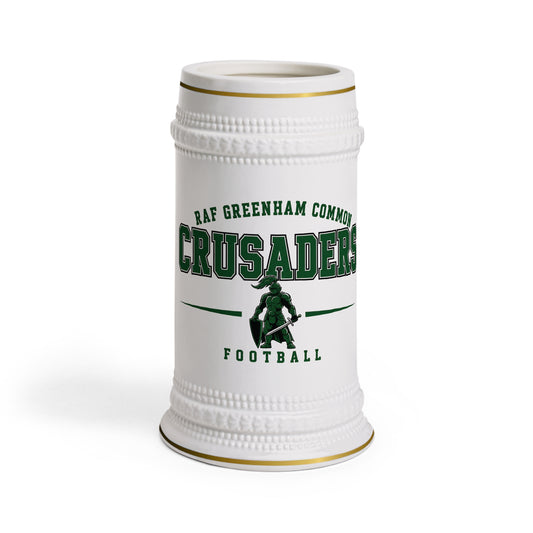 USAFE Football Heritage Collection Beer Stein - RAF Greenham Common Crusaders