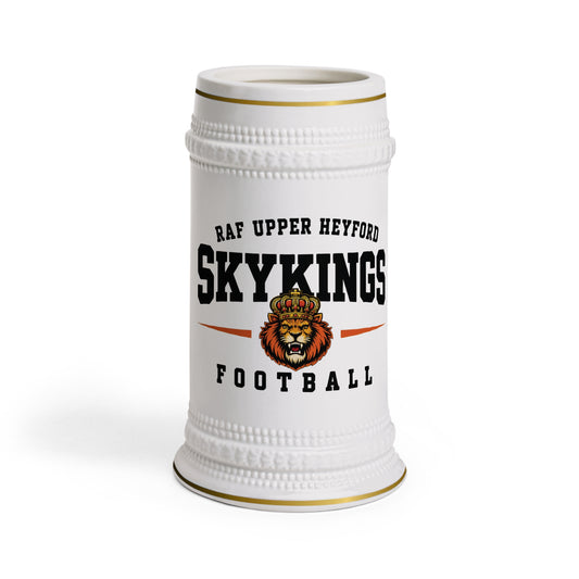 USAFE Football Heritage Collection Beer Stein - RAF Upper Heyford SkyKings