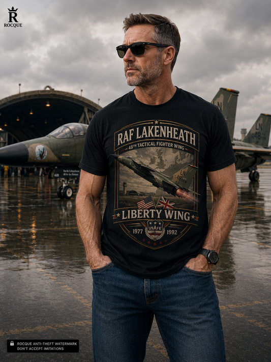 RAF Lakenheath 48th TFW F-111 (1977–1992) | Premium | USAFE Heritage Collection Tee