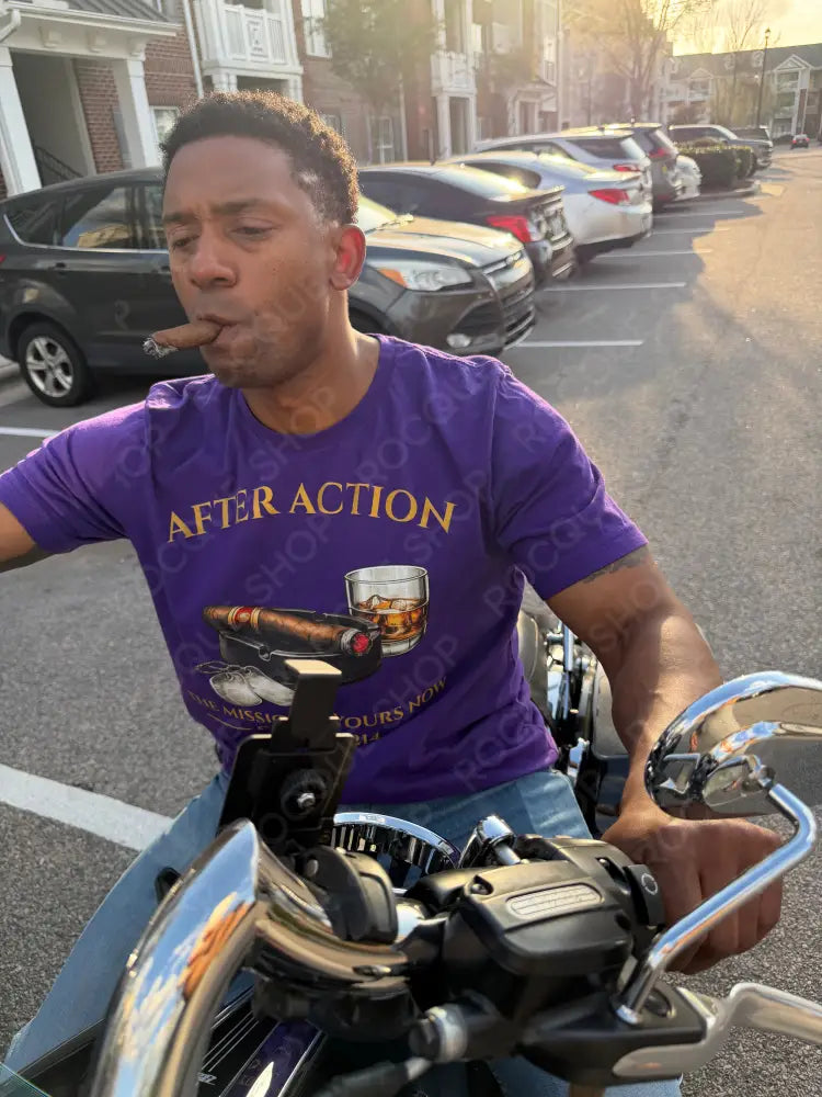 After Action. The Mission Is Yours Now - Drk Tumbler - T-SHIRT