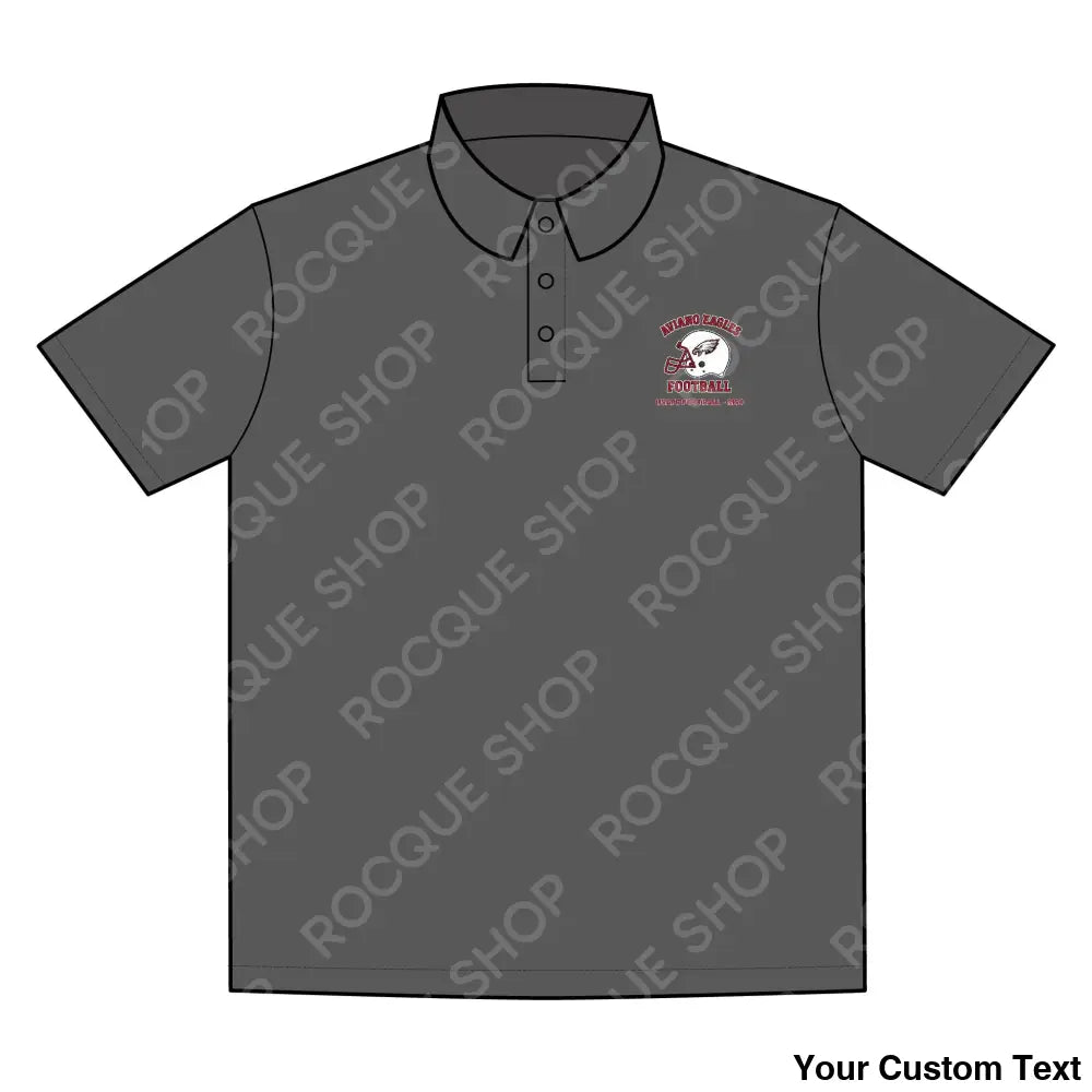 Aviano Eagles Football Alumni Polo Shirt – Official Alumni Gear S / Iron Grey T-Shirt