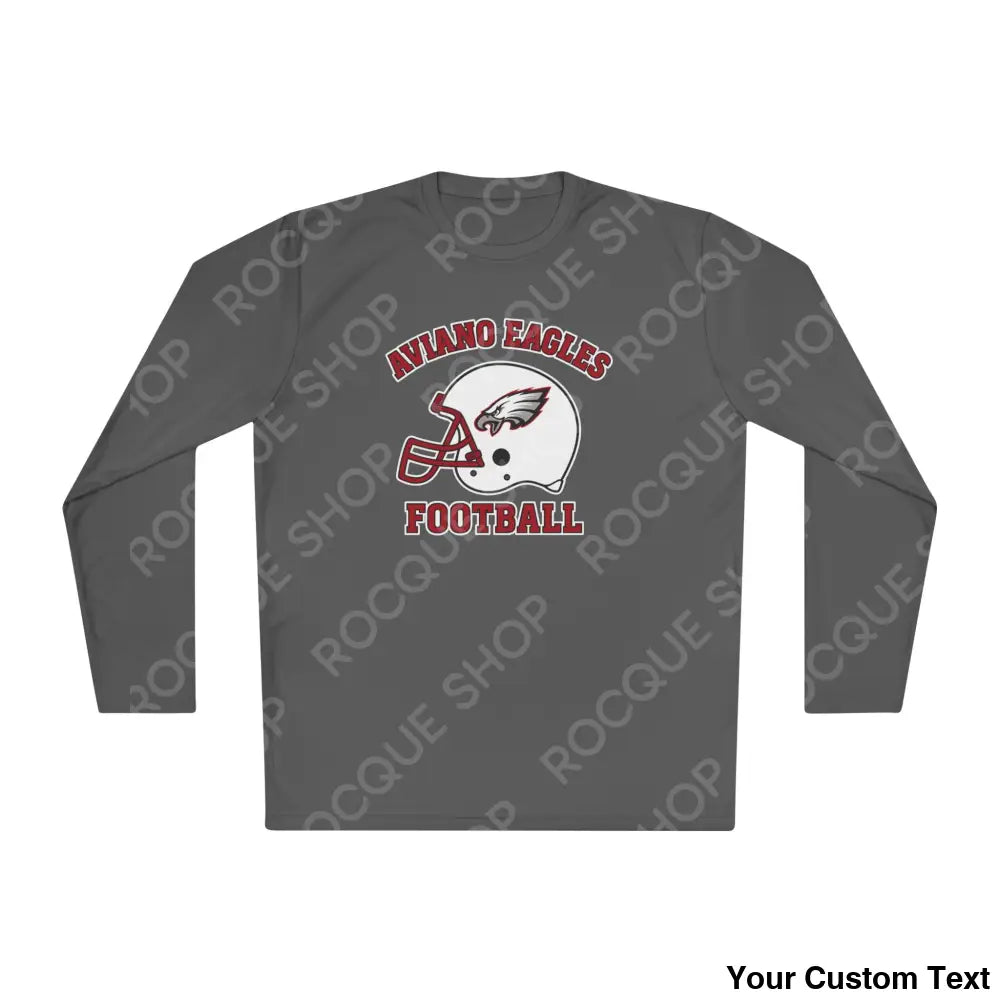 Aviano Eagles Football Long Sleeve Tee Iron Grey / XS Long-sleeve