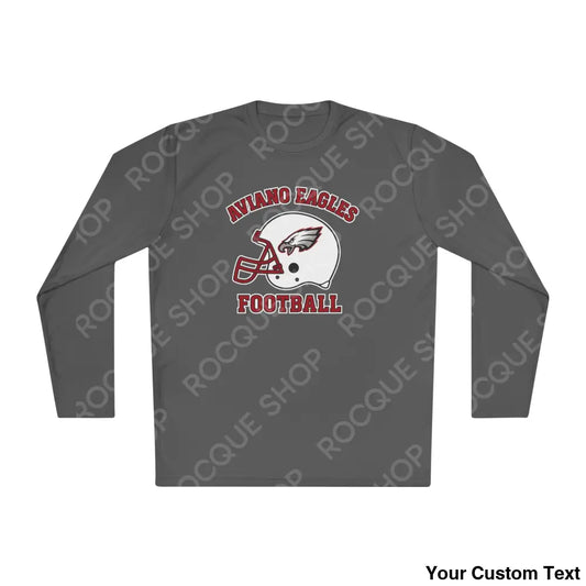 Aviano Eagles Football Long Sleeve Tee Iron Grey / XS Long-sleeve