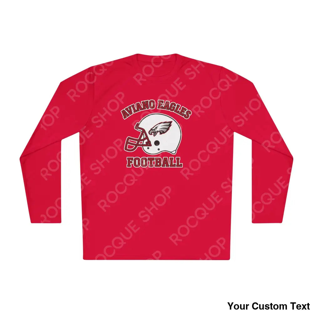 Aviano Eagles Football Long Sleeve Tee True Red / XS Long-sleeve