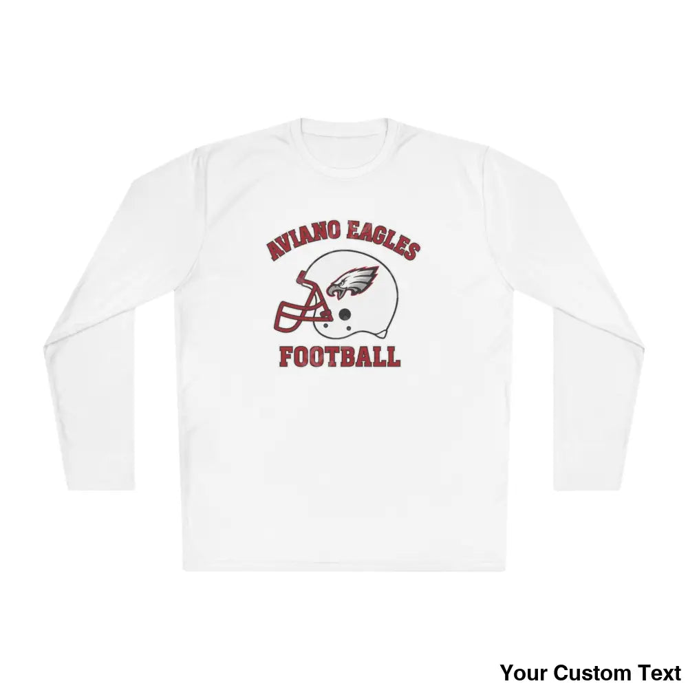 Aviano Eagles Football Long Sleeve Tee White / XS Long-sleeve
