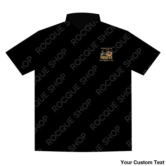 Greenham Common Pirates Football Alumni Polo Shirt – Official Alumni Gear XS / Black T-Shirt