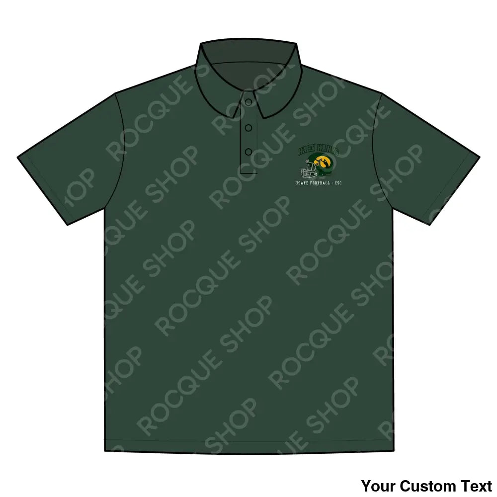 Hahn Hawks Football Alumni Polo Shirt – Official Alumni Gear XS / Forest Green T-Shirt