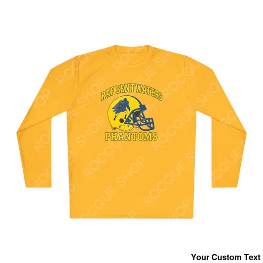 RAF Bentwaters Phantoms Football Long Sleeve Tee Gold / XS Long-sleeve