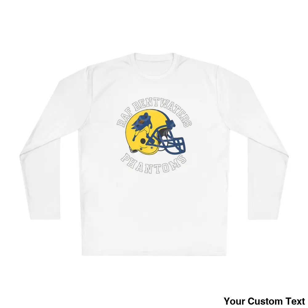 RAF Bentwaters Phantoms Football Long Sleeve Tee White / XS Long-sleeve