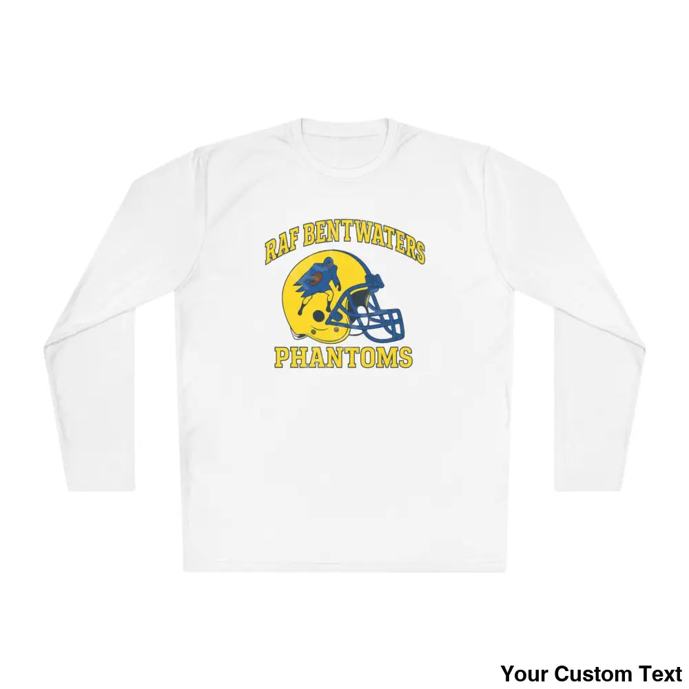 RAF Bentwaters Phantoms Football Long Sleeve Tee White / XS Long-sleeve