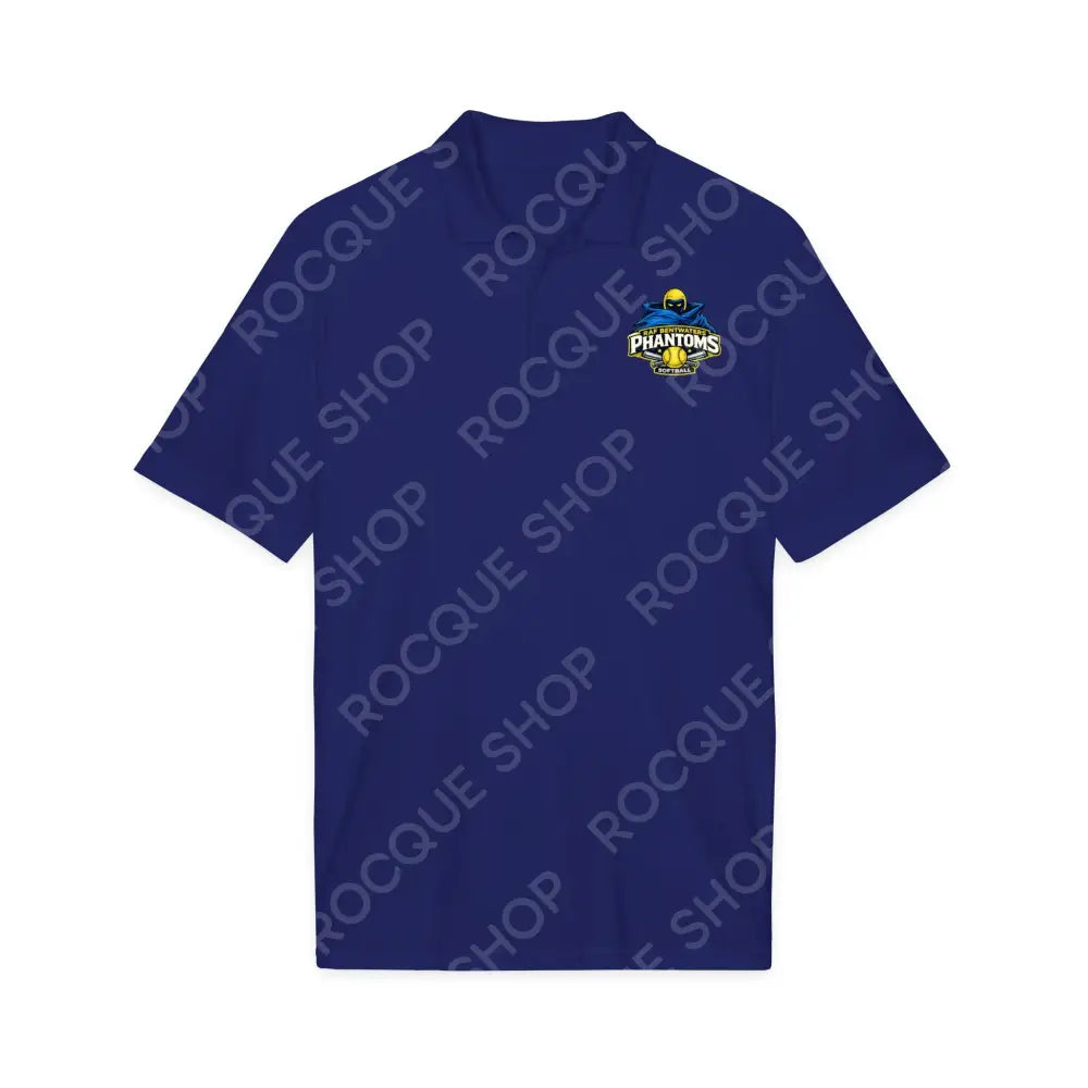 RAF Bentwaters Phantoms Softball Polo XS / True Royal T-Shirt