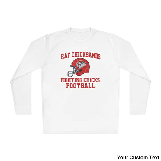 RAF Chicksands Football Long Sleeve Tee White / XS Long-sleeve