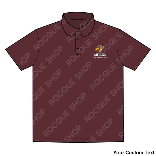 RAF Fairford Falcons Football Alumni Polo Shirt – Official Alumni Gear S / Maroon T-Shirt