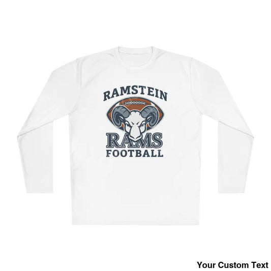 Ramstein Rams Football Long Sleeve Tee White / XS Long-sleeve