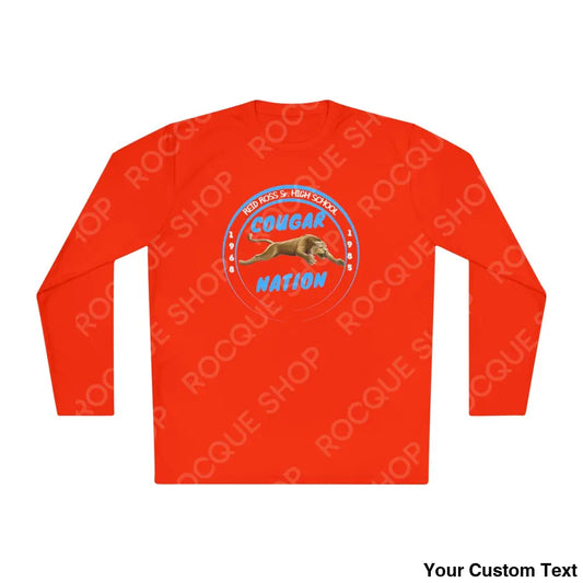 Reid Ross Cougar Nation Alumni Long Sleeve Tee Deep Orange / XS Long-sleeve