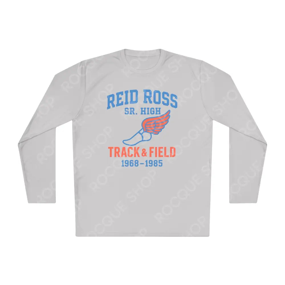 Reid Ross Sr. High Alumni Track & Field Long Sleeve Tee Silver / XS Long-sleeve
