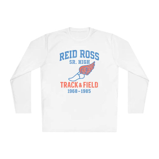 Reid Ross Sr. High Alumni Track & Field Long Sleeve Tee White / XS Long-sleeve