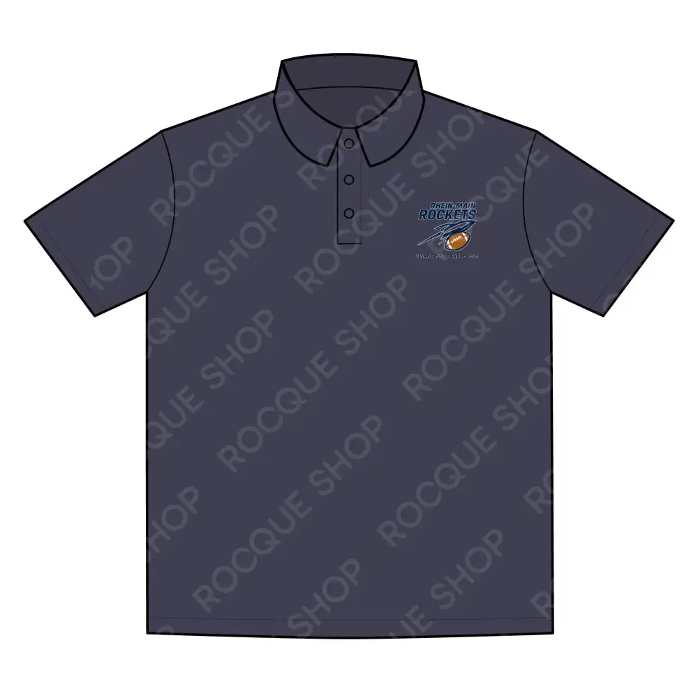 Rhein Main Rockets Football Alumni Polo Shirt – Official Alumni Gear XS / True Navy T-Shirt