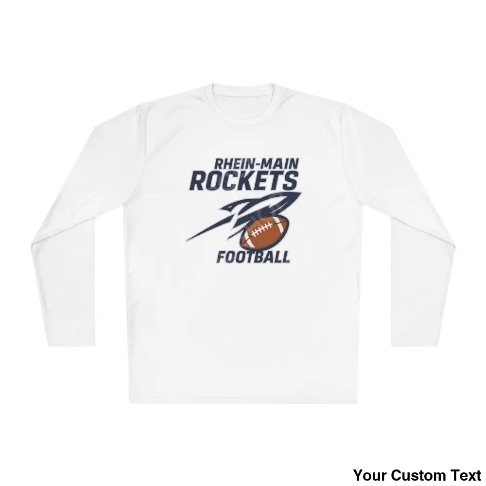 Rhein-Main Rockets Football Long Sleeve Tee White / XS Long-sleeve