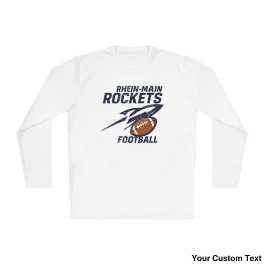 Rhein-Main Rockets Football Long Sleeve Tee White / XS Long-sleeve