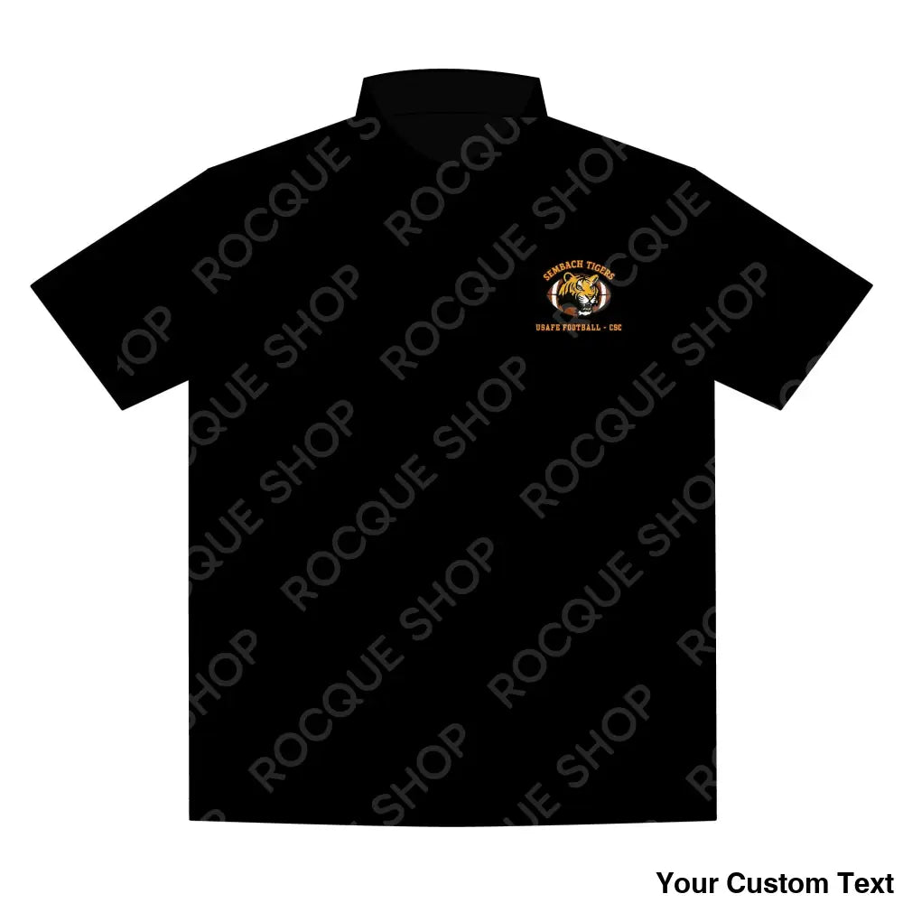 Sembach Tigers Football Alumni Polo Shirt – Official Alumni Gear XS / Black T-Shirt