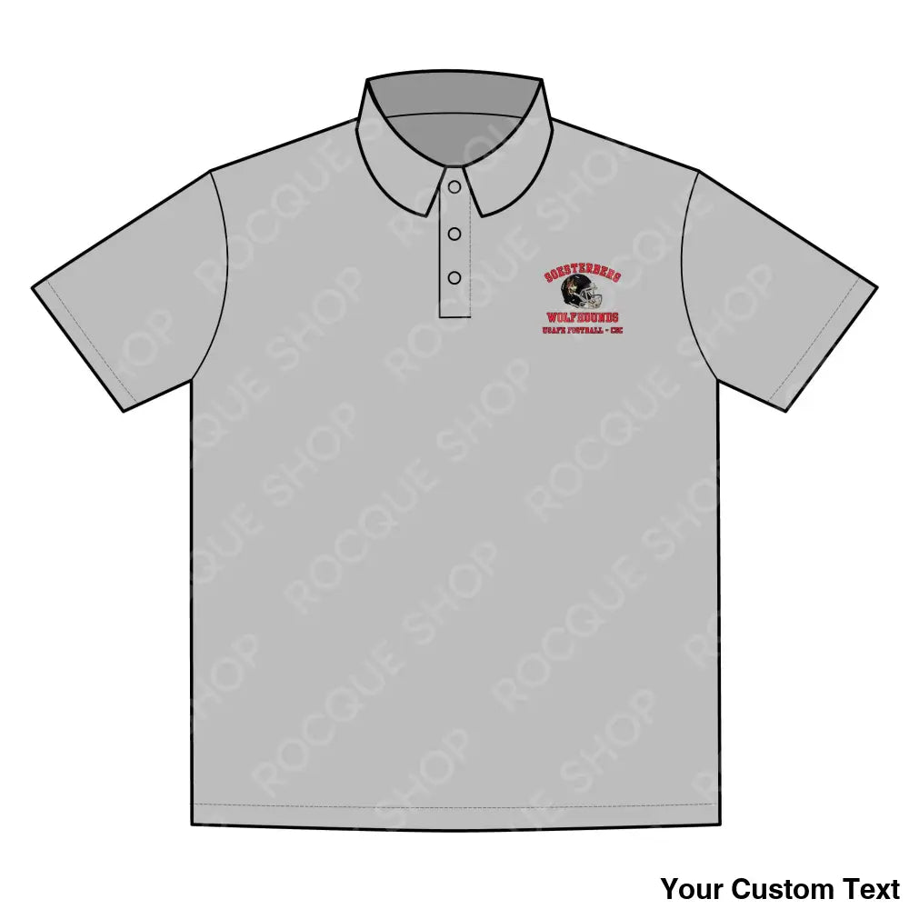 Soesterberg Wolfhounds Football Alumni Polo Shirt – Official Alumni Gear XS / Silver T-Shirt