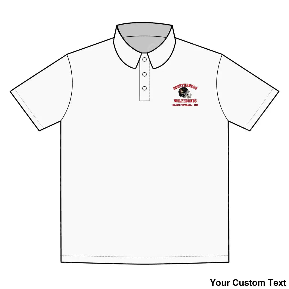 Soesterberg Wolfhounds Football Alumni Polo Shirt – Official Alumni Gear XS / White T-Shirt