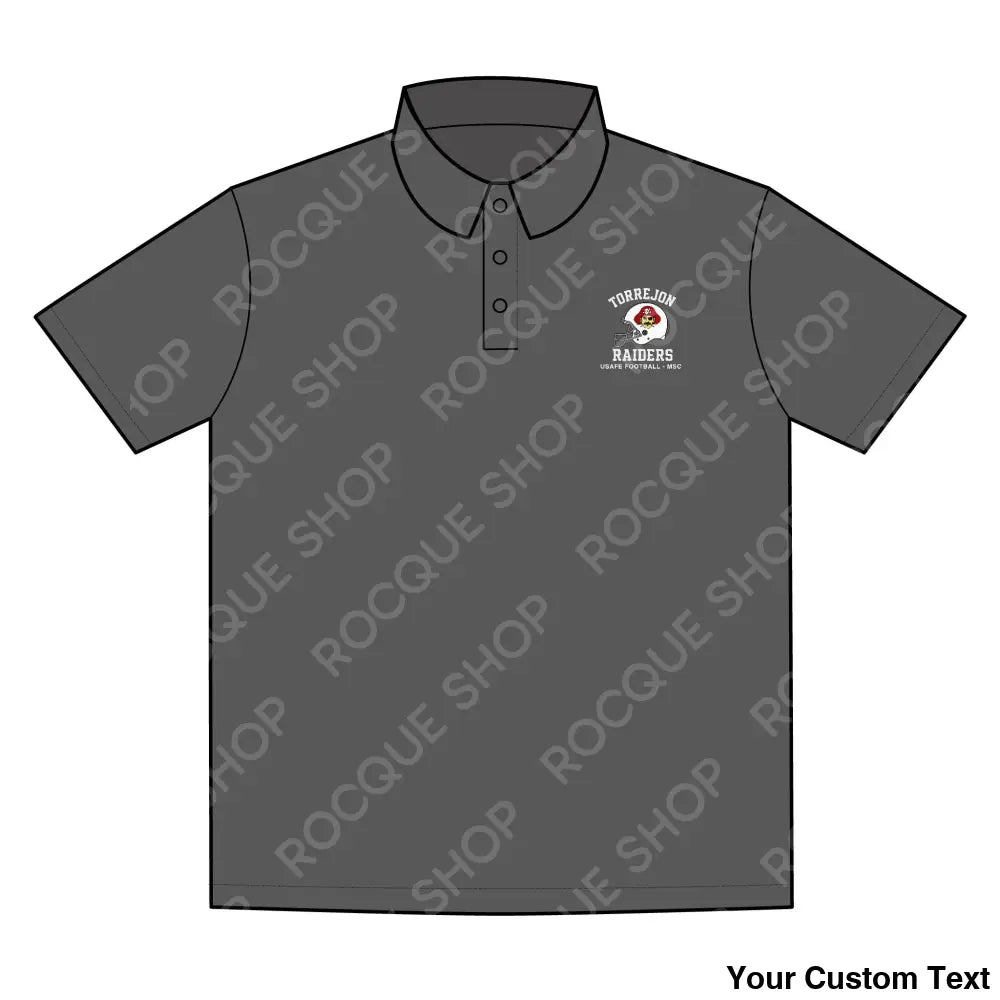Torrejon Raiders Football Alumni Polo Shirt – Official Alumni Gear S / Iron Grey T-Shirt