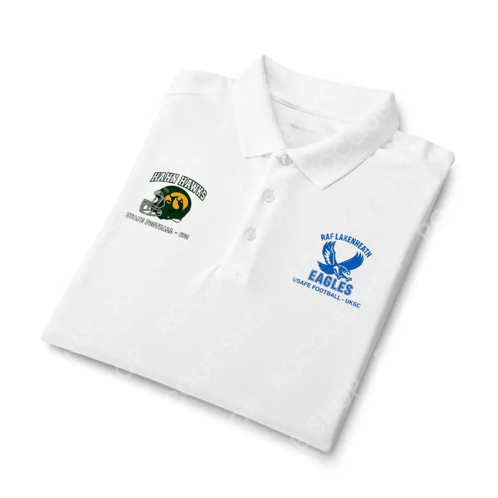 USAFE Dual Heritage Polo – Hahn Hawks & RAF Lakenheath Eagles Alumni Polo - T-Shirt