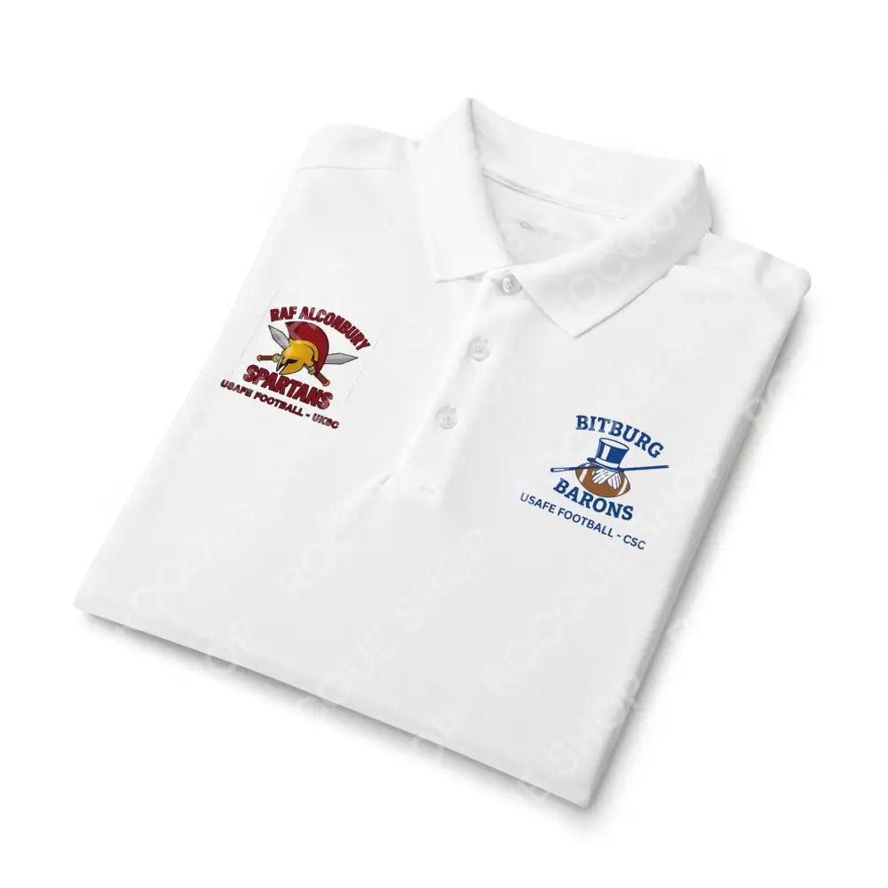 USAFE Dual Heritage Polo | RAF Alconbury & Bitburg Barons - T-Shirt