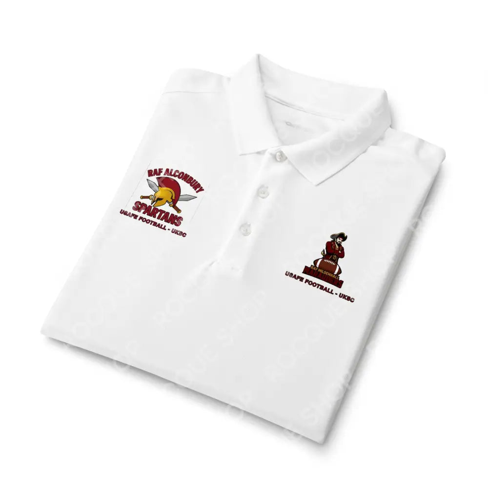 USAFE Dual Heritage Polo | RAF Alconbury Spartans x RAF Mildenhall Marauders - T-Shirt