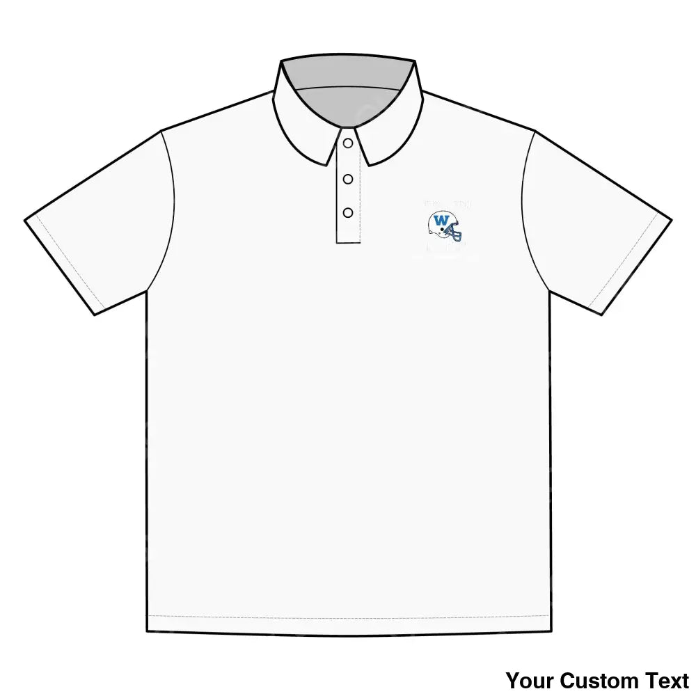 Wiesbaden Flyers Football Alumni Polo Shirt – Official Alumni Gear XS / White T-Shirt