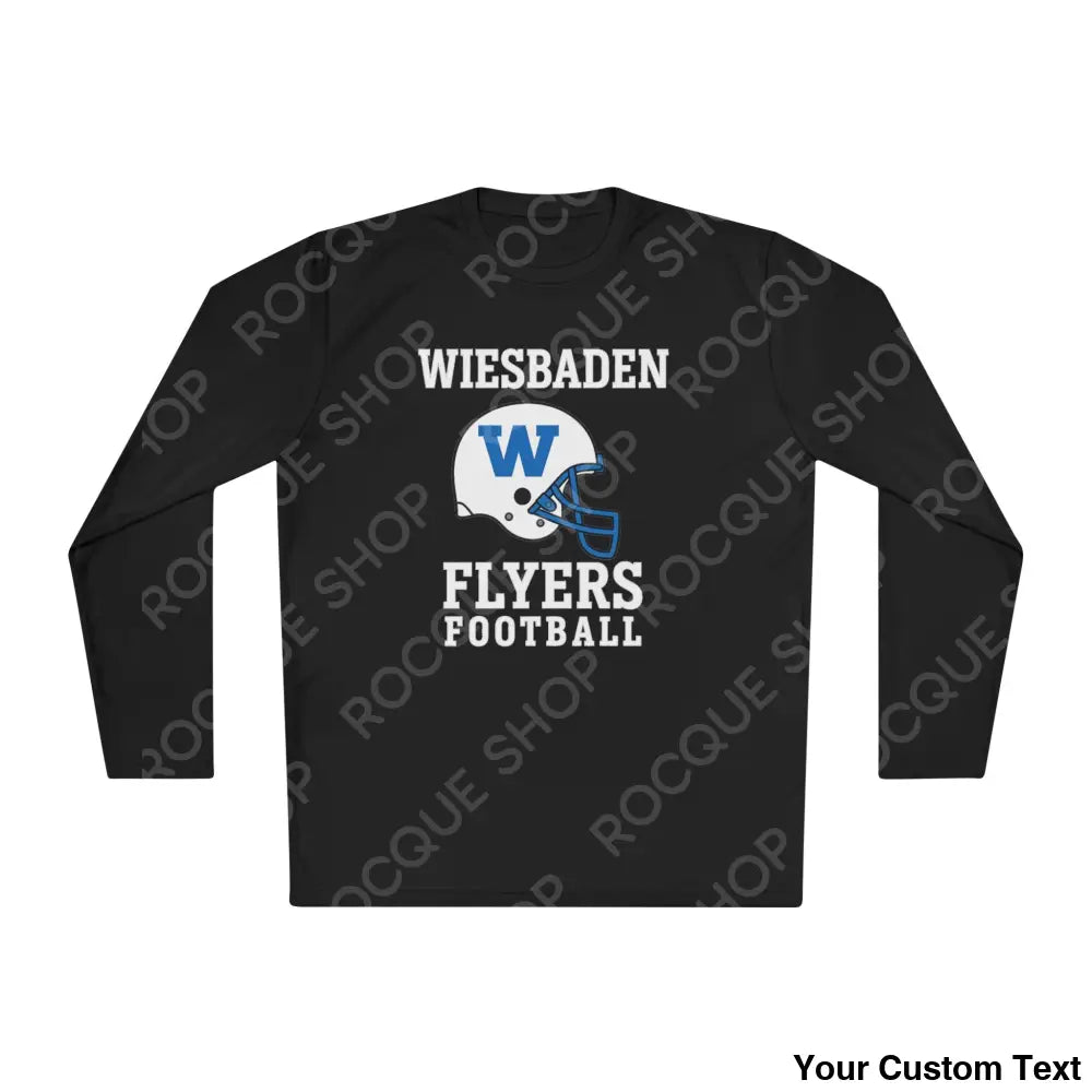 Wiesbaden Flyers Football Long Sleeve Tee Black / XS Long-sleeve